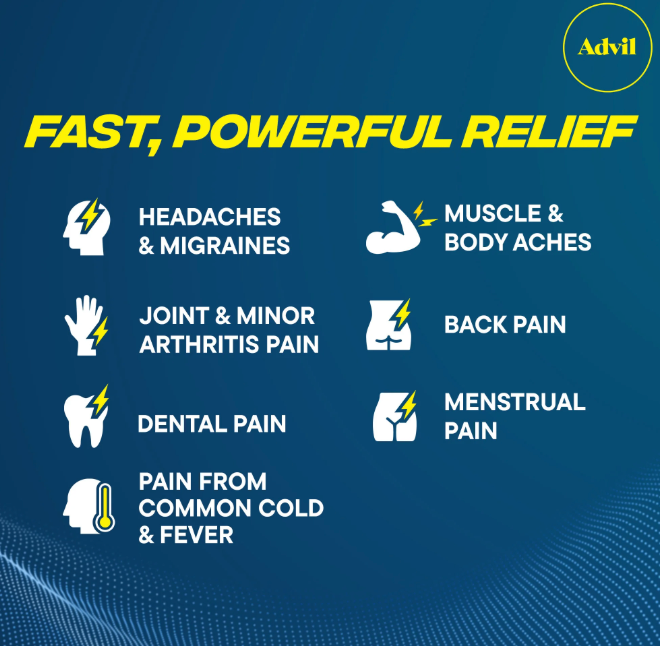 Advil, 24 tablets