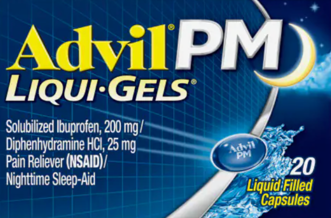 Advil PM Liqui-Gels, 20 softgels