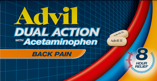 Advil Back Pain Dual Action, 18 caplets