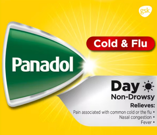 Panadol Cold & Flu Day, 20 caplets