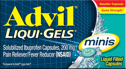 Advil Liqui-Gels Minis, 20 capsules
